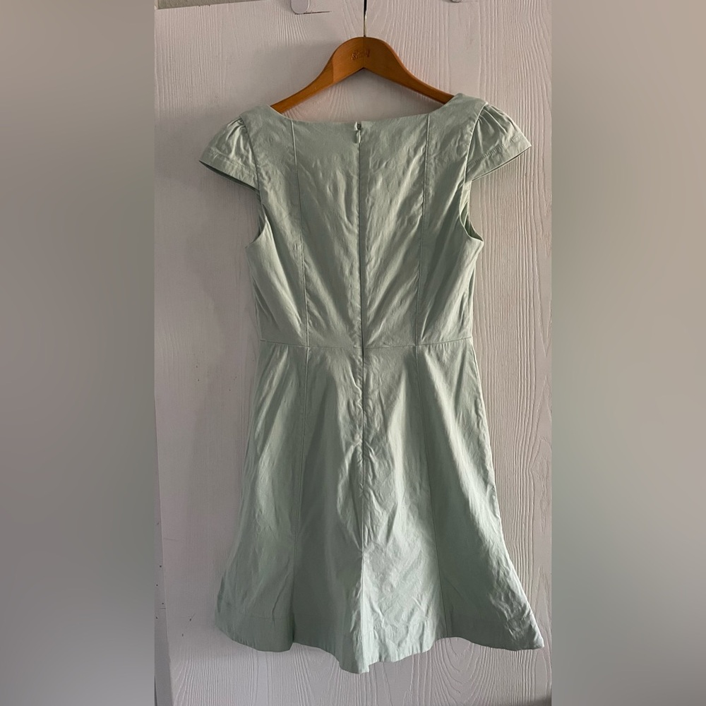 The Cecily Fit & Flare Sweetheart Dress by Maeve: Mini Edition in Mint Size XS - Picture 4 of 11